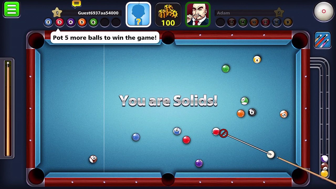 8 ball pool (played iphone 1) video Dailymotion