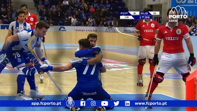 Hóquei em Patins: FC Porto-Benfica, 9-2 (Liga Europeia, quartos de final, 2.ª mão, 07/04/18)