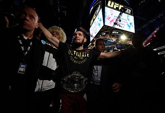UFC 223: Khabib Nurmagomedov Octagon Interview