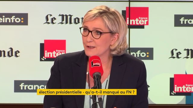 Marine Le Pen : Macron s’est mis dans notre roue, en endossant le clivage mondialistes - nationaux