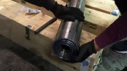 Kargo ile gönderilen pistonların içinden uyuşturucu hap çıktı