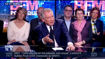 "Ce qui compte c'est l'espoir que les Français ont exprimé quand ils ont élu Emmanuel Macron", François Bayrou