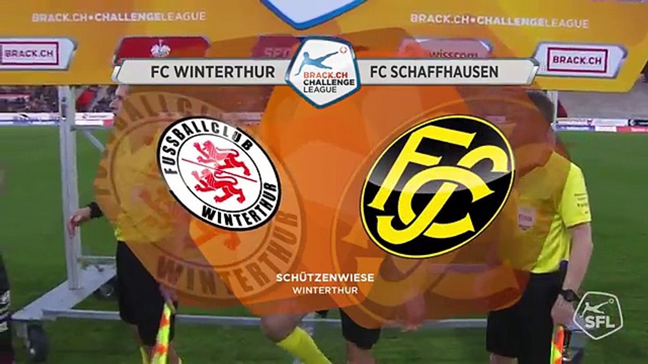 Winterthur 1:2 Schaffhausen (Switzerland. Challenge League. 6 April 2018)