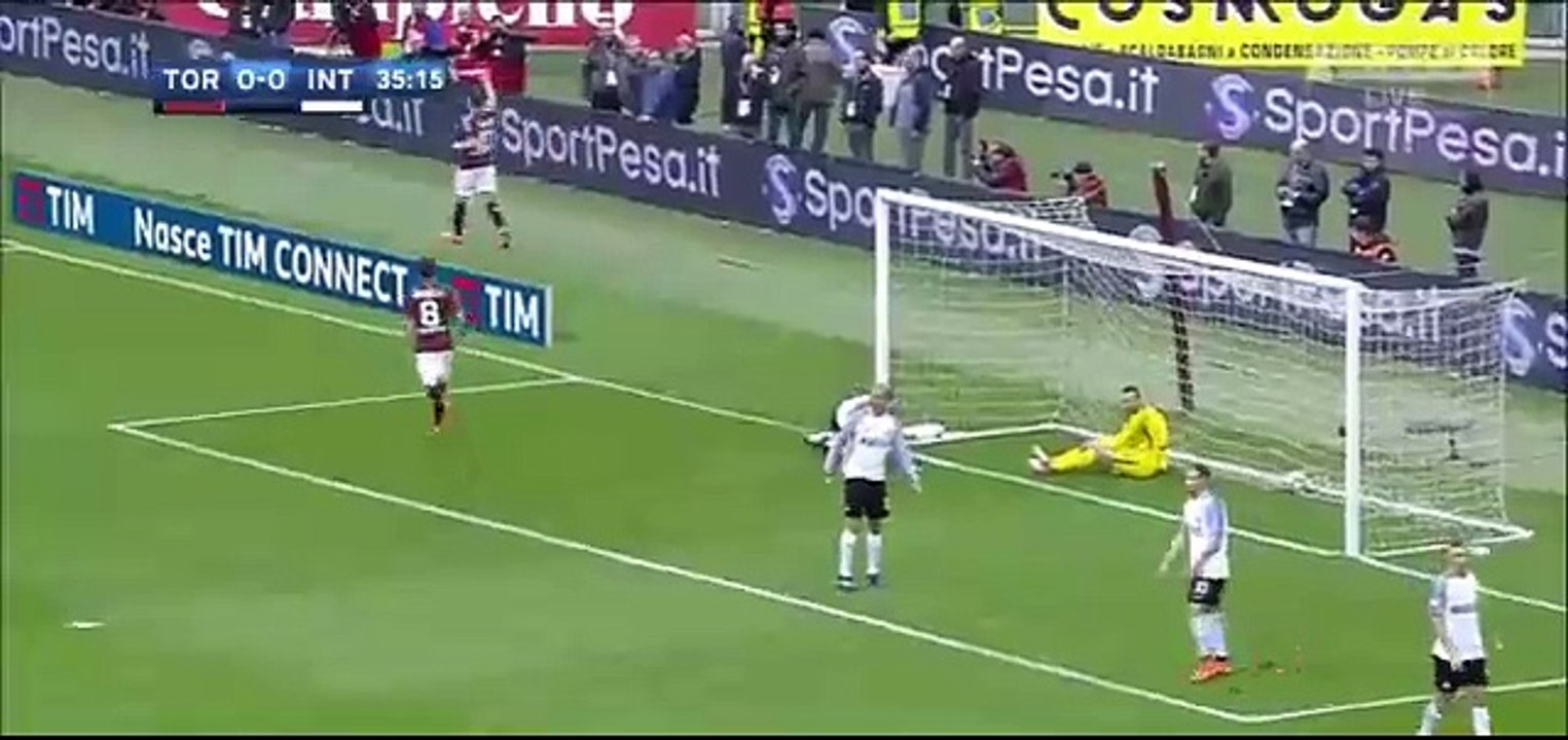 Adem Ljajic Goal ~ Torino vs Inter 1-0 /08.04.2018/ Serie A