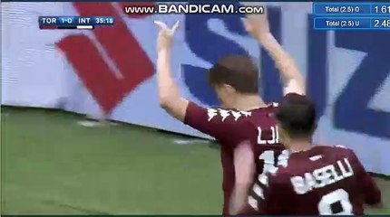 Adem Ljajic Goal - Torino 1-0 Inter Serie A  08-04-2018