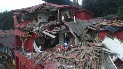 Kaza Sonrası Yalının Son Hali Denizden Böyle Görüntülendi