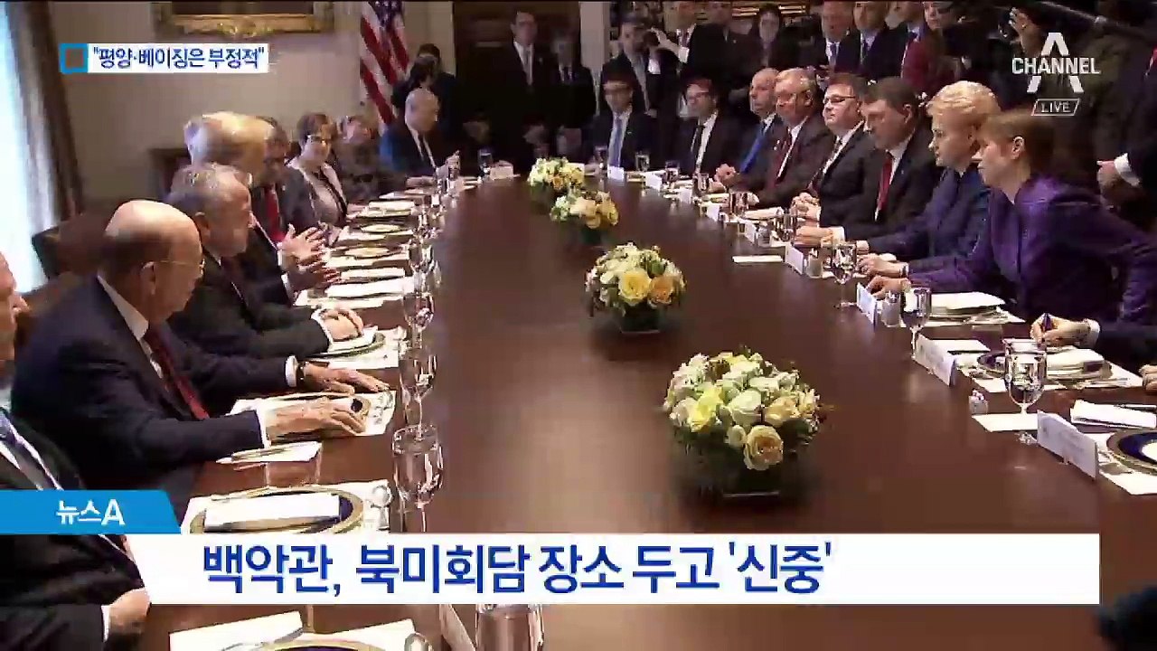 “美, 북미회담 장소로 평양-판문점-베이징 꺼려”