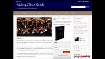 How to make oboe reeds - Making oboe reeds