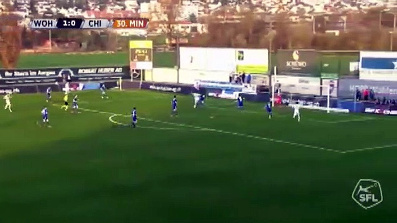 Wohlen 1:1 Chiasso (Switzerland. Challenge League. 7 April 2018)