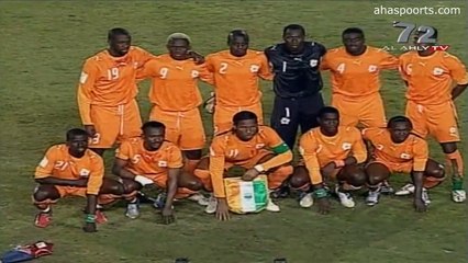 الشوط الاول مباراة مصر و الكوديفوار 0-0 نهائي كاس افريقيا 2006