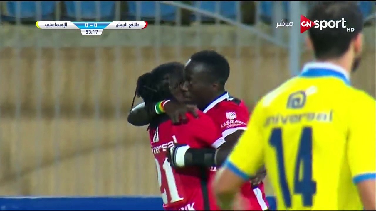 الهدف الأول لـ طلائع الجيش امام الإسماعيلي " تالا نداي " الجولة الـ 31 الدوري المصري