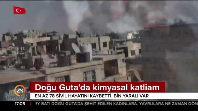 Doğu Guta'da kimyasal katliam