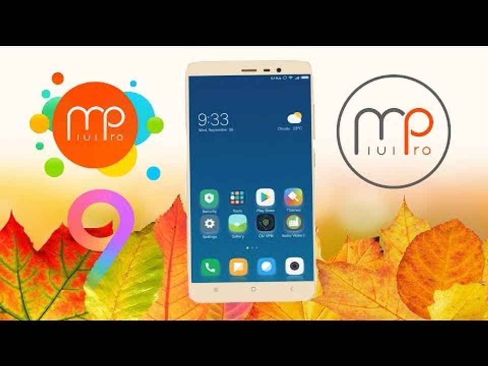 MIUIPRO 9 V7.8.28 - XIAOMI REDMI NOTE 4 MTK