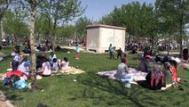 Diyarbakırlılar hafta sonu piknik alanlarına akın etti