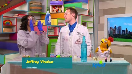 Pre-School Science Experiments on Sprout - CRAZY FOAM - Jeffrey Vinokur