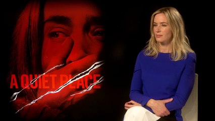 A Quiet Place:Emily Blunt and John Krasinski play Mr and Mrs