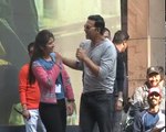 Akshay Kumar stunt to promotes Jolly LLB 2 in Amity Noida | akshay kumar in amity noida