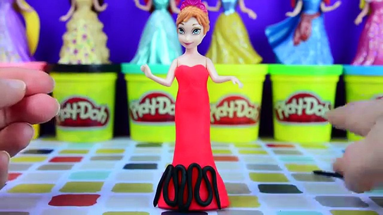 Ariel Cinderella Belle Aurora Snow White Tiana Merida Rapunzel Elsa Anna Disney Princess Play-Doh