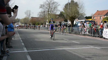 Wieze-Lebbeke : L'arrivée de Jens Moens