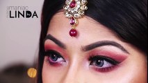 Indian Style Wedding Guest Makeup Tutorial 2018 - Party Makeup Tutorial   LINDA