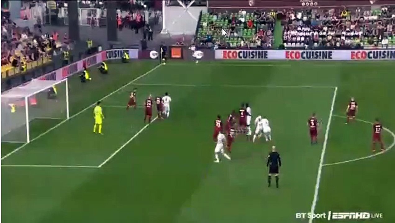 Marcelo Goal HD - Metz 0-1 Lyon 08.04.2018