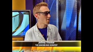 Hip Hop Science on CW11 News - Dancing Scientist, Jeffrey Vinokur