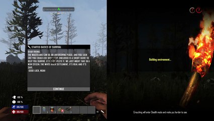 7 Days to Die - Day 1: Welcome to Hell (Split screen co-operative)