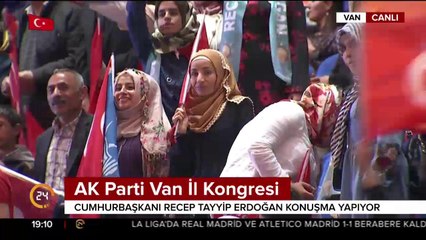 Cumhurbaşkanı Erdoğan Van'da