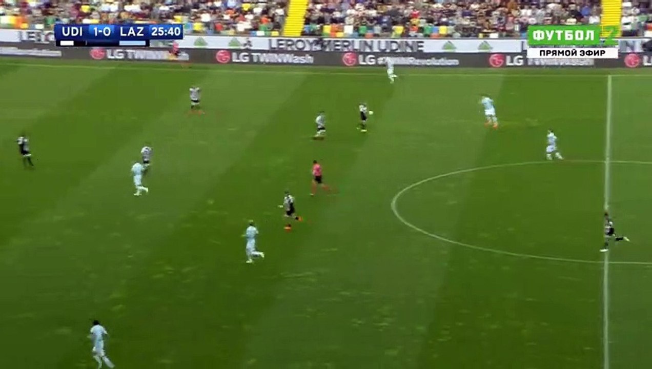 Ciro Immobile Goal HD - Udinese 1-1 Lazio 08.04.2018