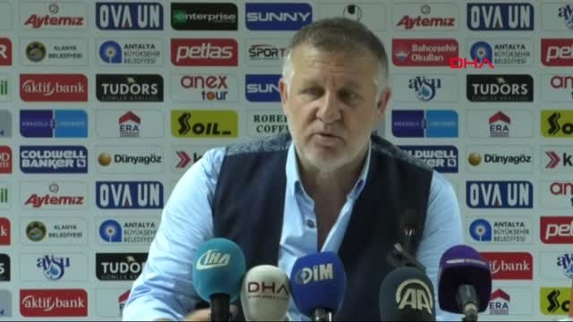 Aytemiz Alanyaspor - Teleset Mobilya Akhisarspor Maçının Ardından