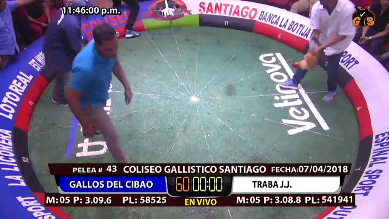 GALLOS DEL CIBAO VS TRABA JJ