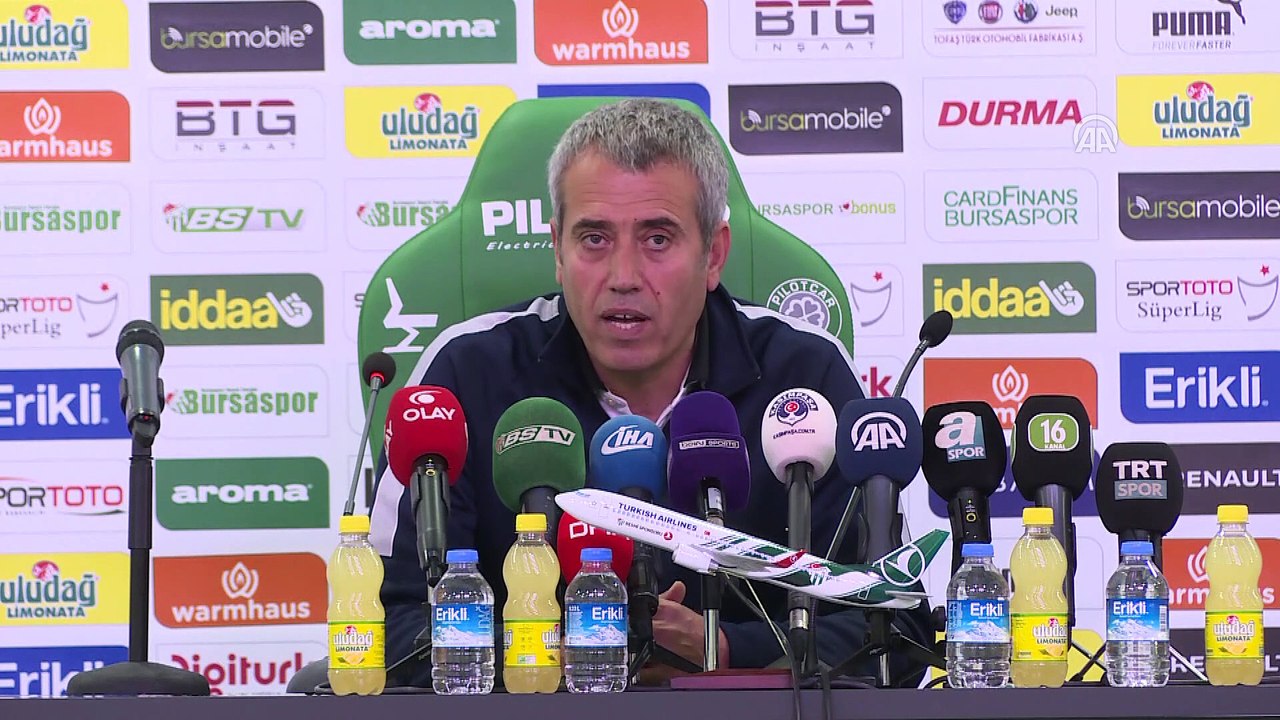 Bursaspor-Kasımpaşa maçının ardından - Özdeş ve Le Guen - BURSA