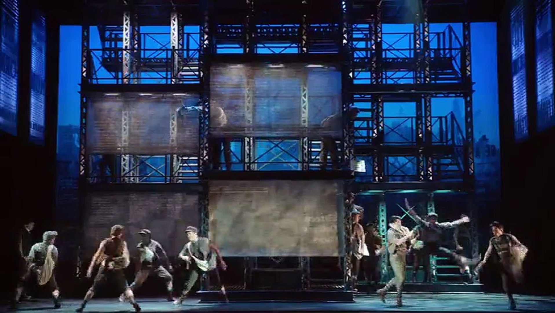 Disneys Newsies The Broadway Musical 17 Ntg Pt 04 Dailymotion Video