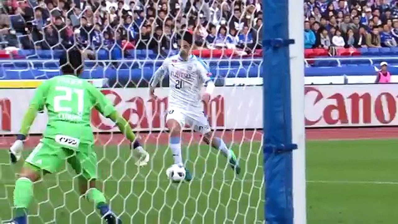 Yokohama Marinos 1:1 Kawasaki (Japan. J League. 8 April 2018)