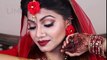 Simple Red Gaye Holud Makeup Tutorial - ASIAN WEDDING GUEST MAKEUP- Bangladeshi Bridal Makeup- LINDA