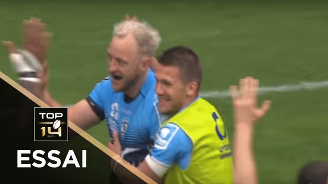 TOP 14 - Essai Jesse MOGG 2 (MHR) - Montpellier - La Rochelle - J23 - Saison 2017/2018