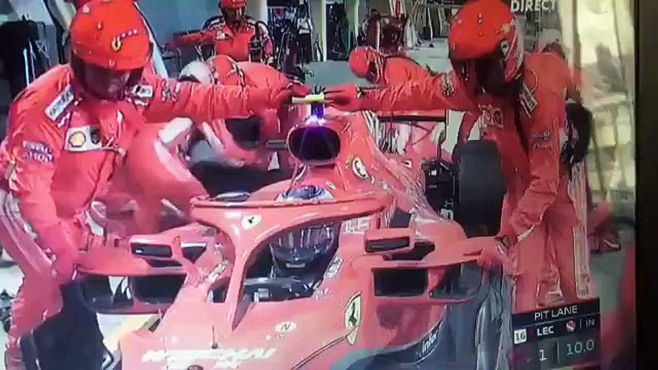 Kimi Raikkonen breaks mechanic's leg in HORRIFIC pit lane incident at Bahrain GP