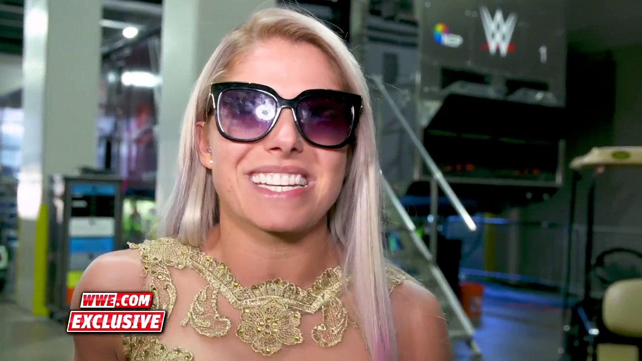 WWE | Alexa Bliss reveals part of her strategy for facing Nia Jax at WrestleMania- Exc_HD