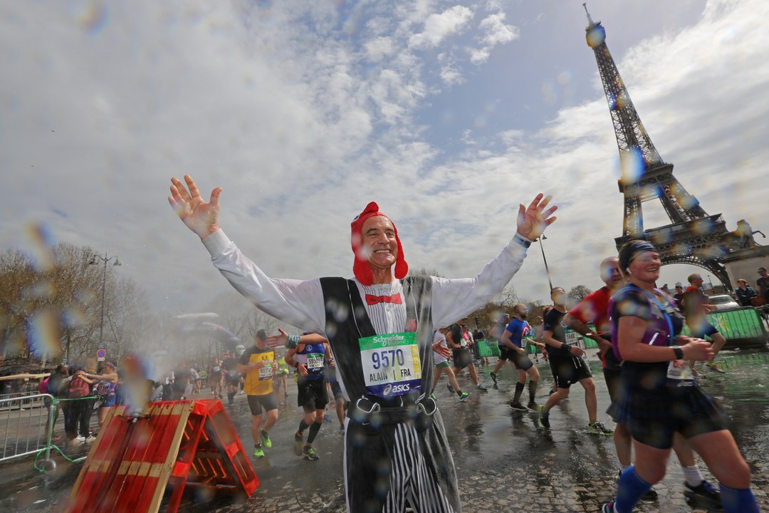 Les marathoniens de la Tour Eiffel