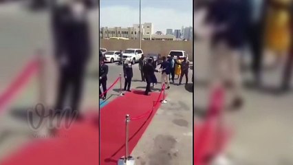 priya warrier and roshan abdul at abu dhabi united arab emirates