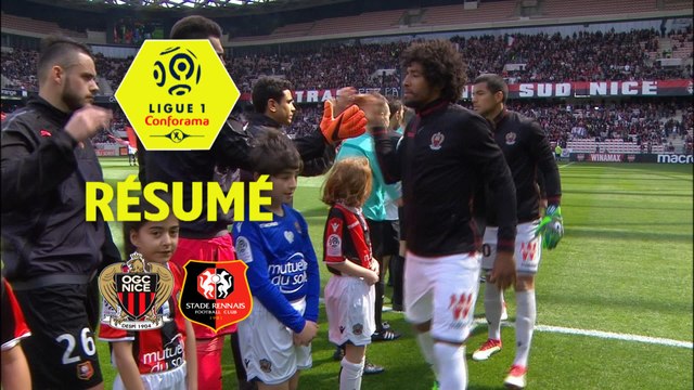 OGC Nice - Stade Rennais FC (1-1) - Résumé - (OGCN-SRFC) / 2017-18