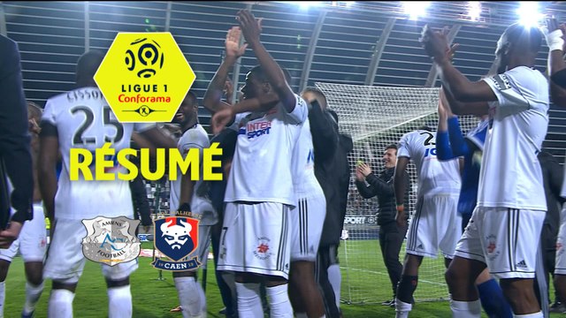 Amiens SC - SM Caen (3-0) - Résumé - (ASC-SMC) / 2017-18