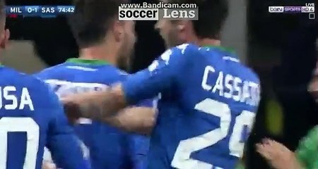 Matteo Politano Goal HD - AC Milan 0-1 Sassuolo 08.04.2018