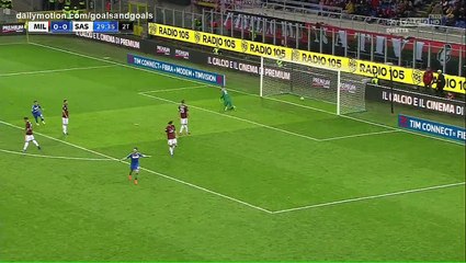 Matteo Politano Goal HD - AC Milan 0 - 1 Sassuolo - 08.04.2018 (Full Replay)