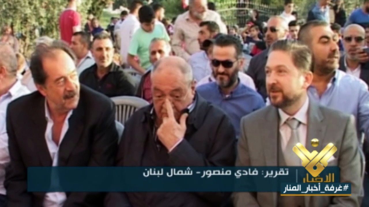 الوزير فيصل كرامي يجول في الكوره مؤكداً الوقوف الى جانب الحلفاء