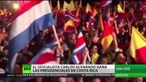 Costa Rica: El oficialista Carlos Alvarado gana las elecciones presidenciales