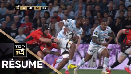 TOP 14 - Résumé Racing 92-Toulon: 17-13 - J23 - Saison 2017/2018