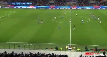 AC Milan vs Sassuolo Matteo Politano  Goal 0-1