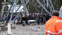 Al menos 22 heridos tras varias peleas entre migrantes en Francia