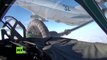 Aviones rusos practican reabastecimiento en vuelo